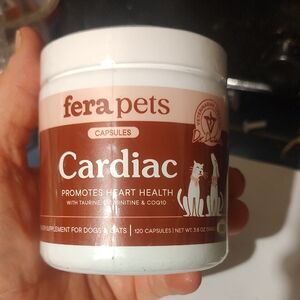Fera Pets Cardiac Capsules Promotes Heart Health ForDogs And Cats